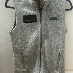 Patagonia Heather Gray Sweater Vest
